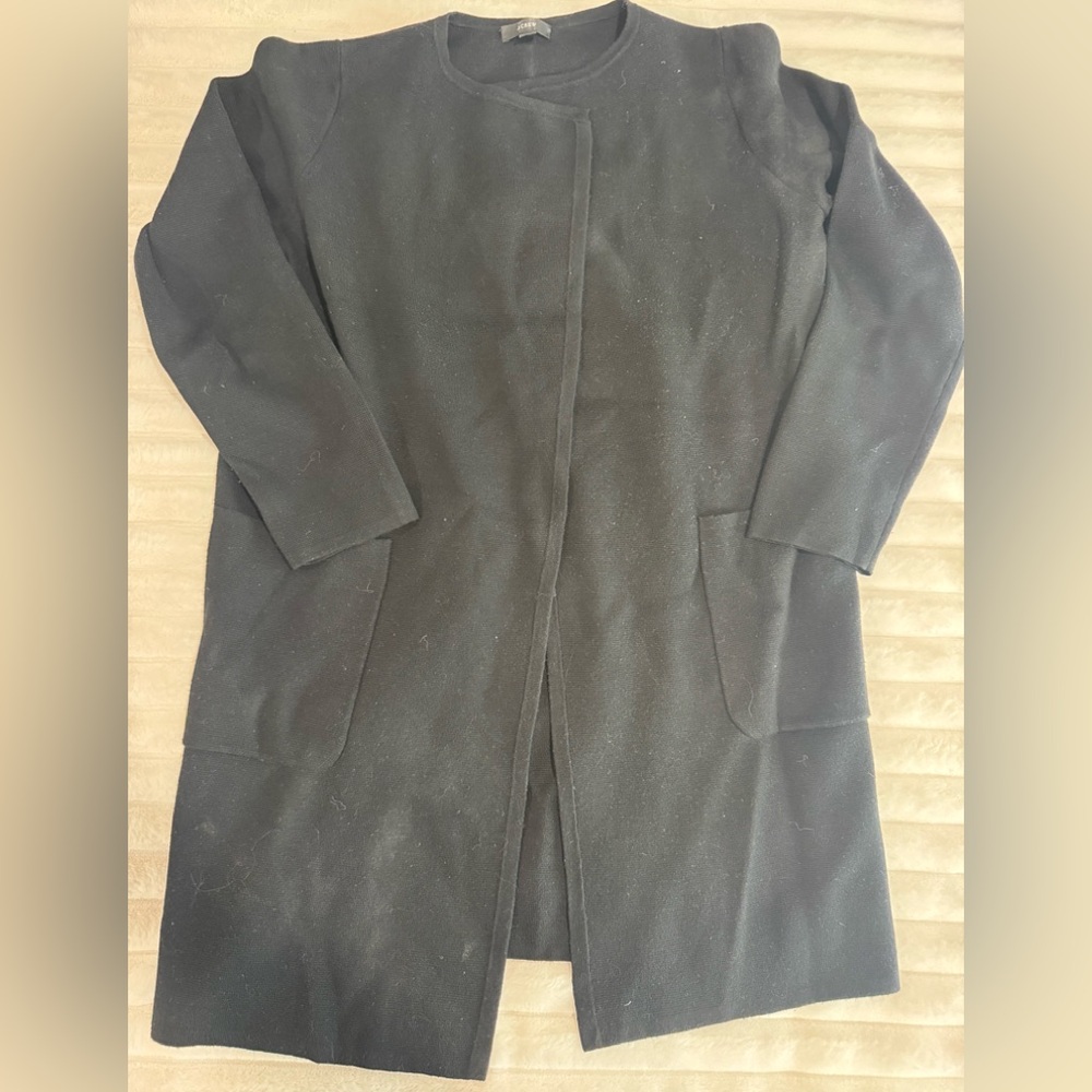 J. Crew Black Knit Sweater